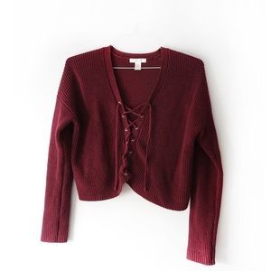 Forever 21 Crop Sweater